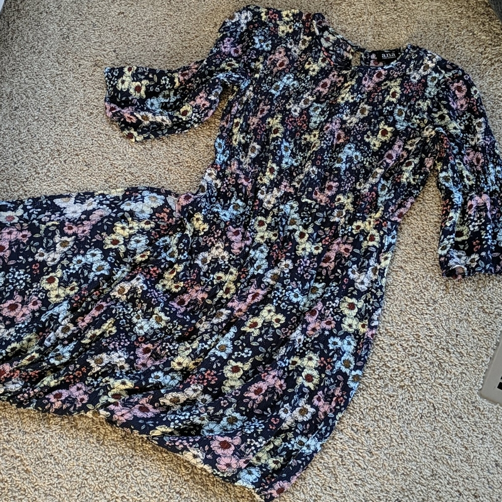 Flowered Maxi Dress